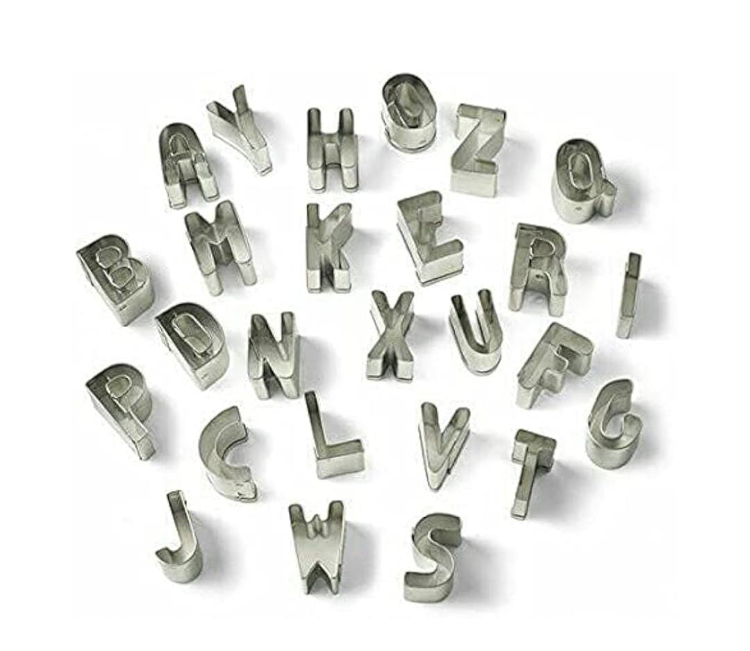 Alphabet Cookies Cutter