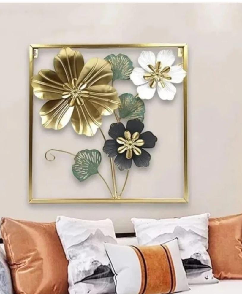 Metal Flower wall Hanging