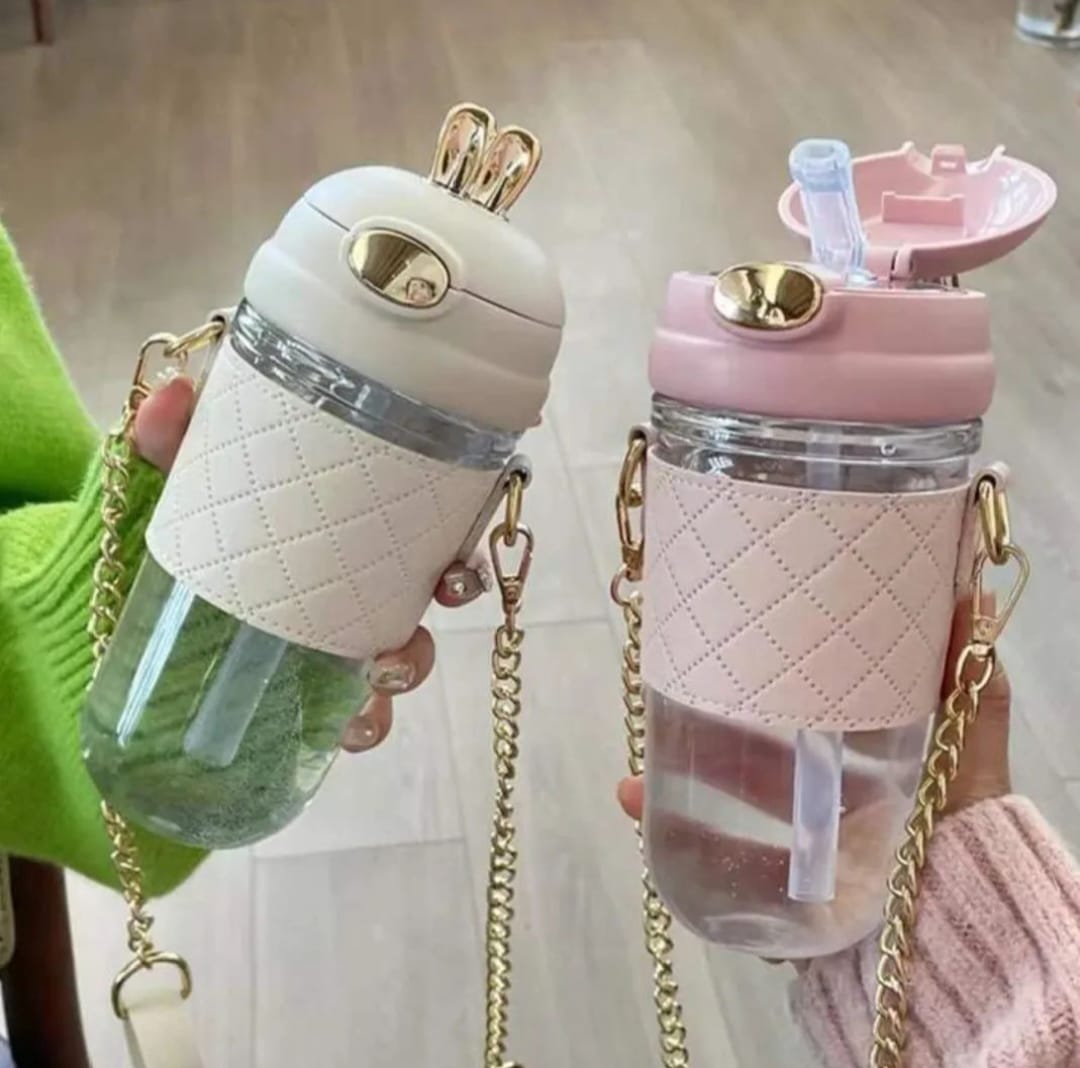 Glass Water Bottle