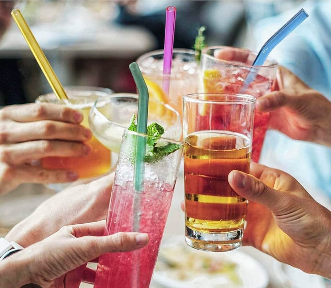 Reusable Glass straws