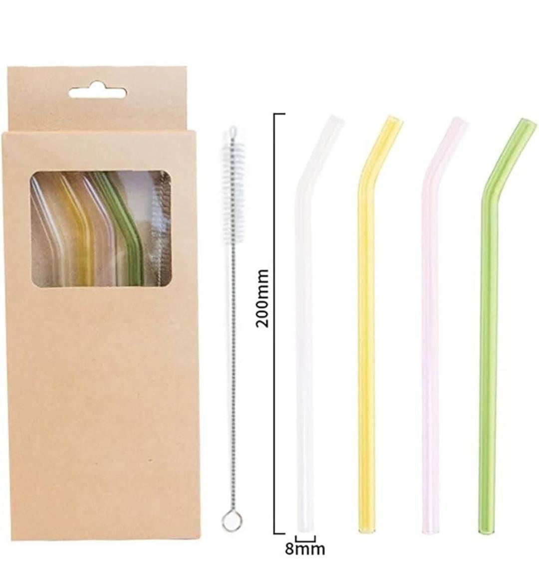 Reusable Glass straws
