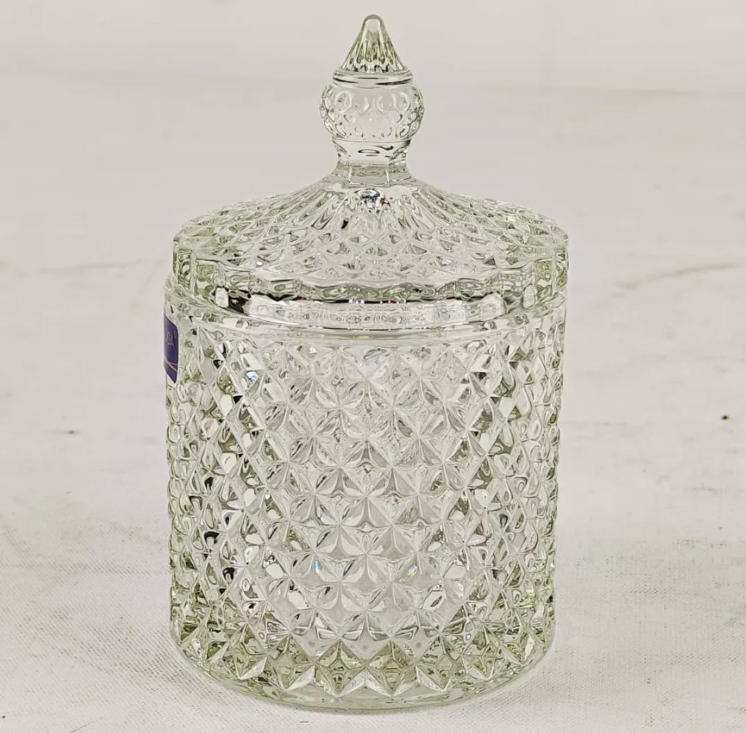 Crystal Sugar Pot