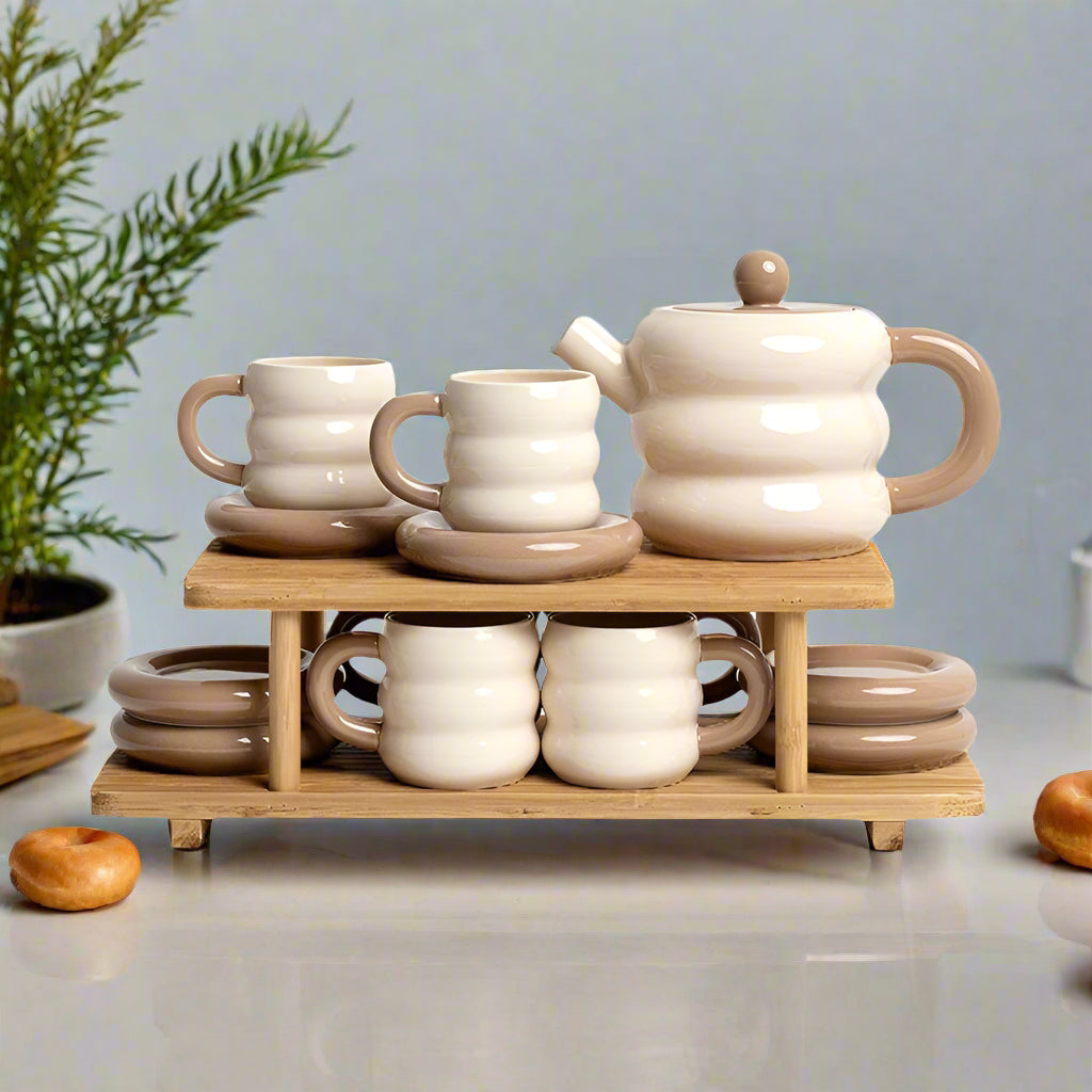 食器  tea set Ceramic Tea Set – Al Jannat Electronics